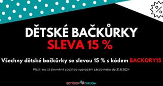 Bačkůrková sezóna právě vypukla 😁 Využijte slevu na všechny bačkůrky 15% Zadejte kód: BACKURKY15 Slevy jsou u nás na vše,...